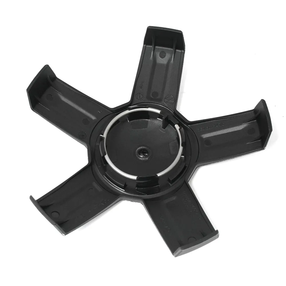 Senterkopp VW │ Genuine® satengsvart / blank krom / reflekssølv - 1 stk. – bilde 3