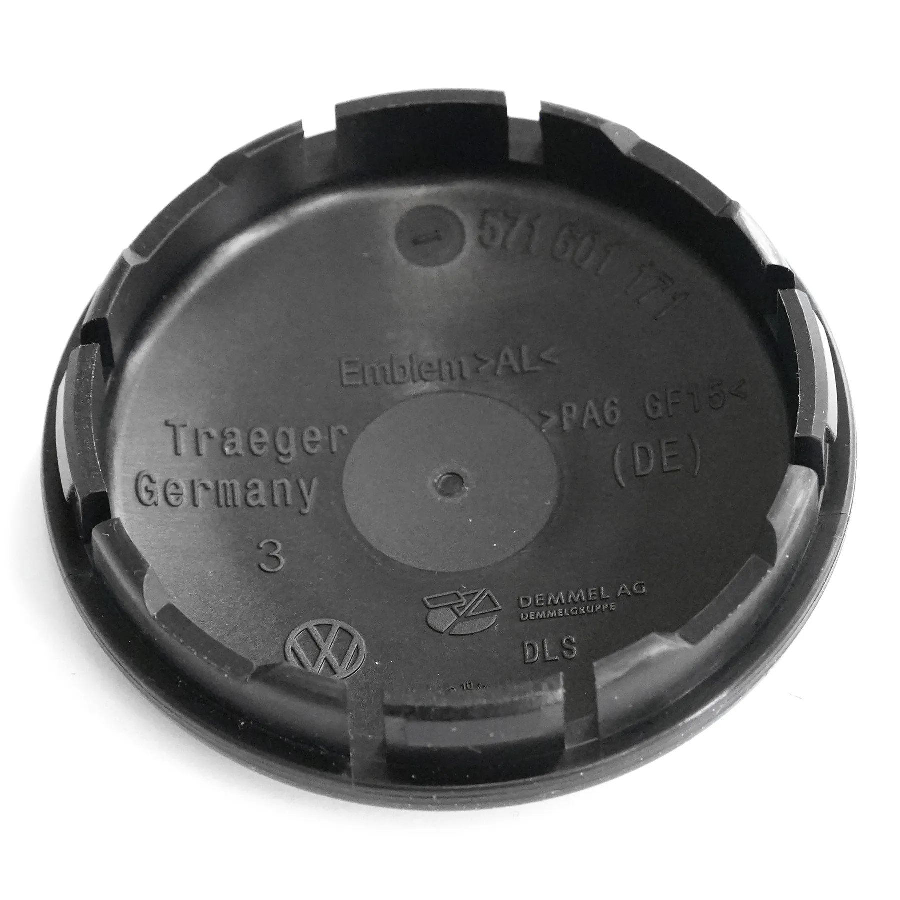 Senterkopp VW Ø 60 mm │ Genuine® svart / krom - 1 stk. – bilde 2