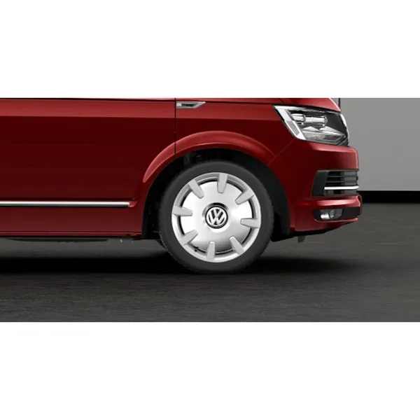 Senterkopp VW T6 │ Genuine® blank krom / svart - 1 stk.