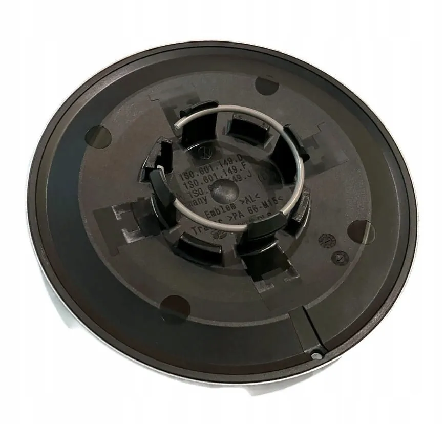 Senterkopp VW Up! │ Genuine® Volkswagen Alloy Wheel Center Cap Hub Silver White - 1 stk. Image 3
