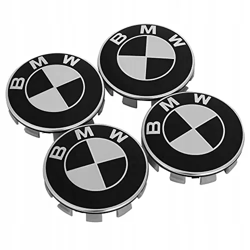 Senterkopper BMW Black Edition | D-Ø68mm - 4 stk. Image 1