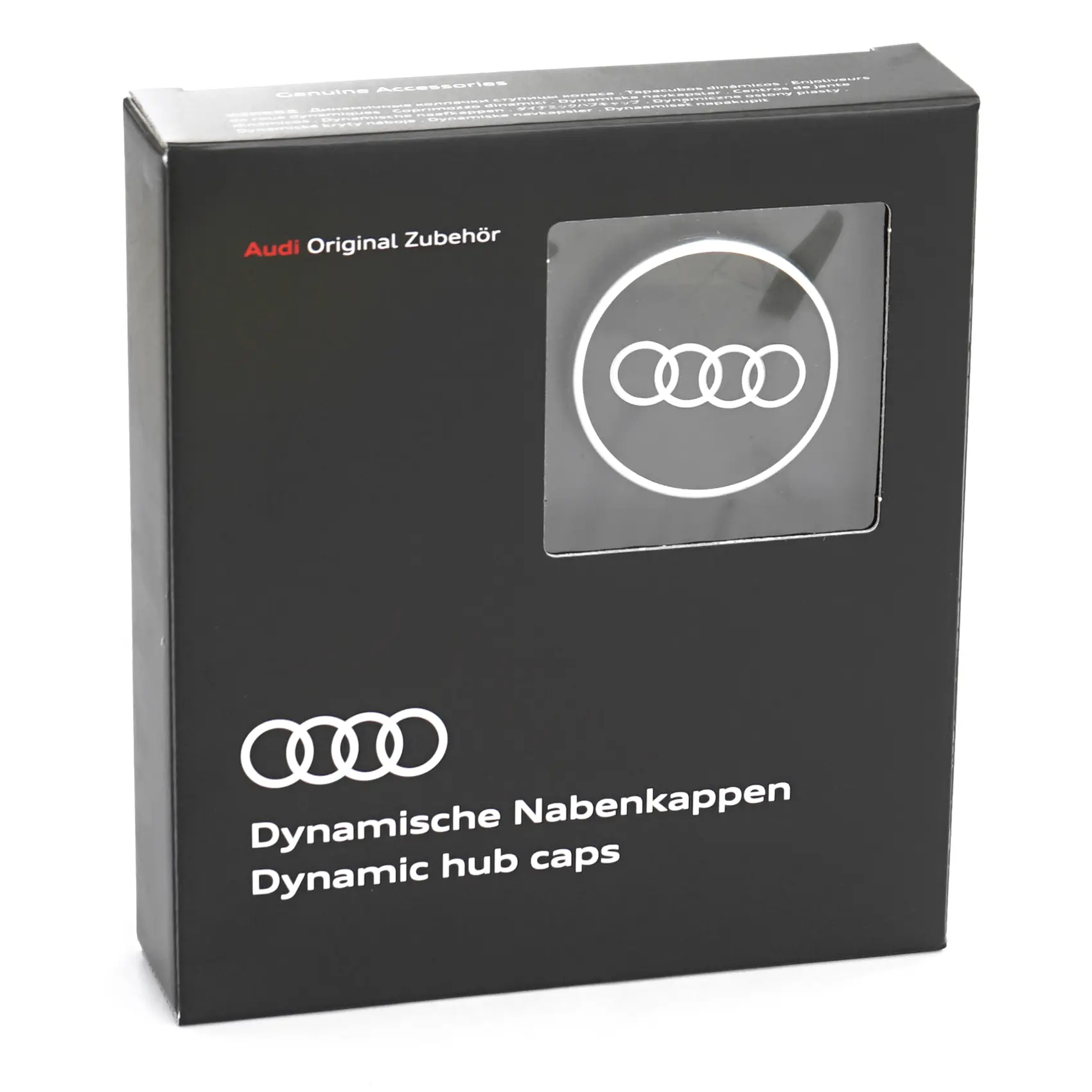 Senterkopper flytende Audi Dynamic Black Edition - sett 4 stk. Image 5