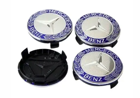 Senterkopper Mercedes-Benz 74-75mm - sett 4 stk. Image 2