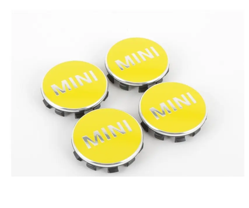 Senterkopper MIni Bright Yellow - sett 4 stk.