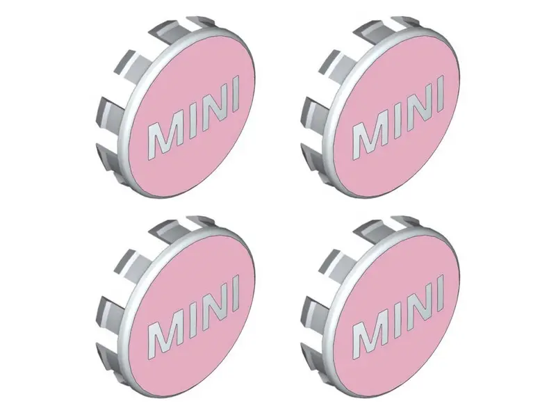 Senterkopper MIni Candy Pink - sett 4 stk.