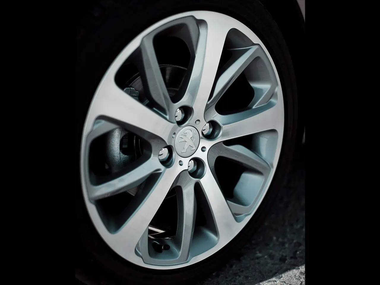 Senterkopper Peugeot Grey Edition │ Genuine® Center Wheel Caps - 4 stk. – bilde 6