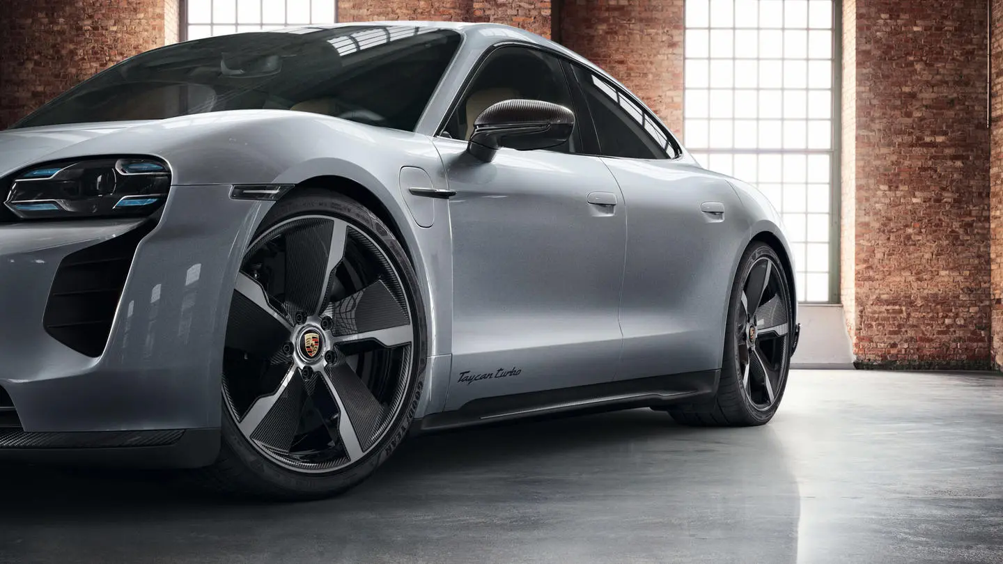 Senterkopper Porsche Taycan / Porsche Panamera (971) │ Genuine® Center Wheel Caps - sett 4 stk. Image 10