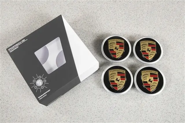 Senterkopper Porsche Taycan / Porsche Panamera (971) │ Genuine® Center Wheel Caps - sett 4 stk. Image 3