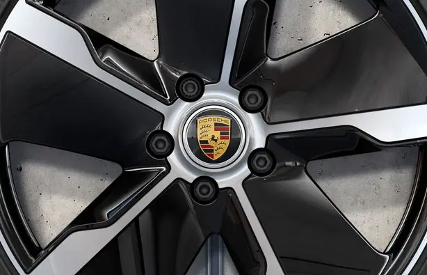 Senterkopper Porsche Taycan / Porsche Panamera (971) │ Genuine® Center Wheel Caps - sett 4 stk. Image 8
