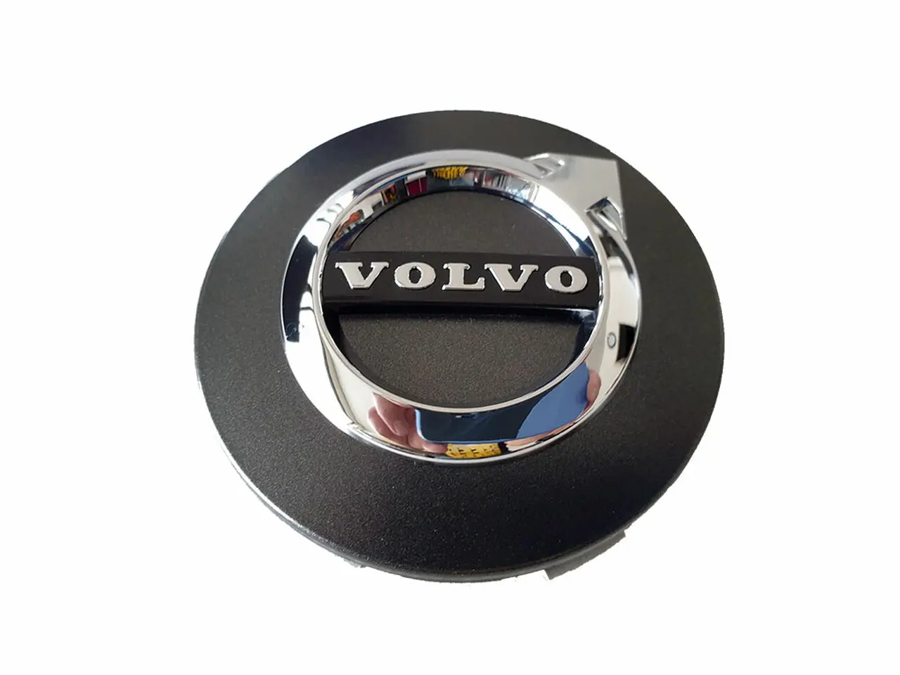 Senterkopper Volvo Dark Grey │ Genuine® Centre Cap - sett 4 stk. Image 3