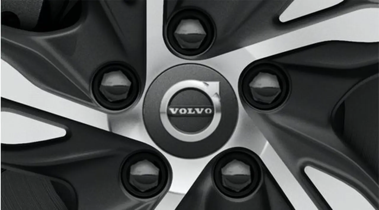 Senterkopper Volvo Dark Grey │ Genuine® Centre Cap - sett 4 stk. Image 5