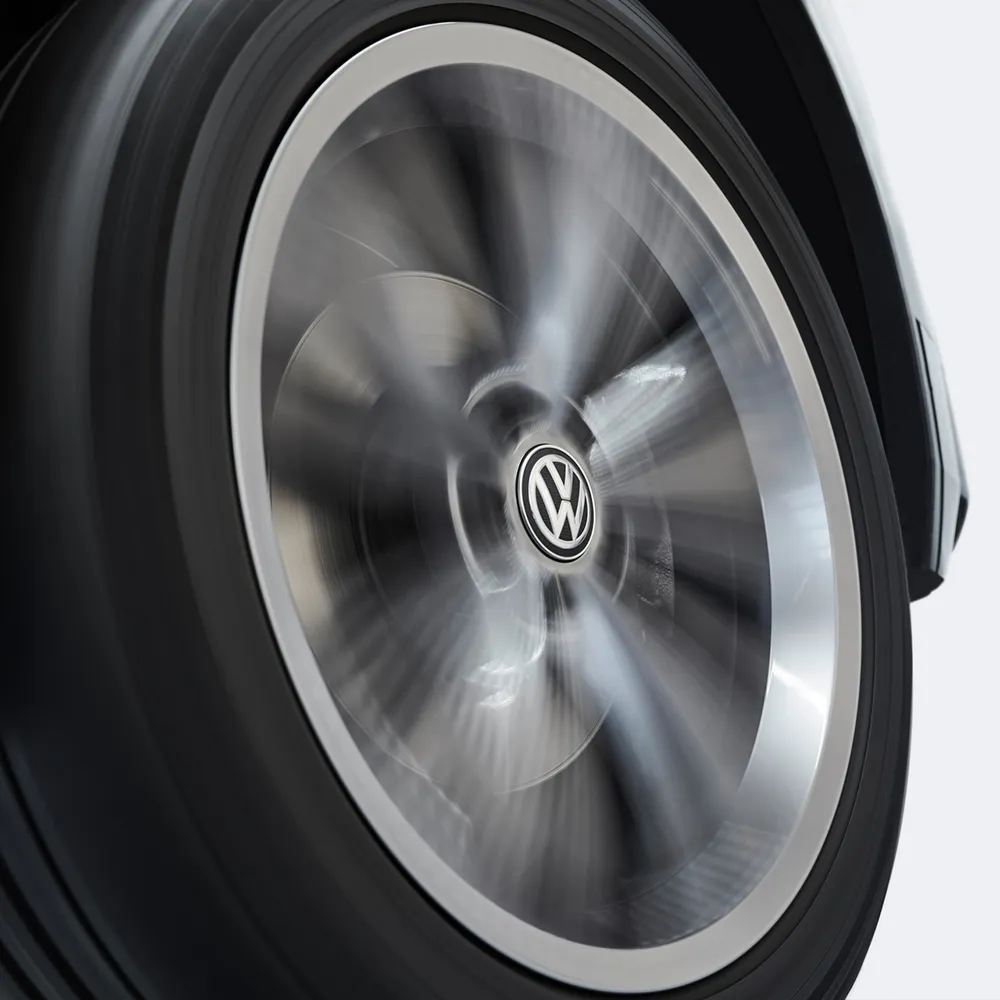 Senterkopper VW Ø 66 mm │ Genuine® kromfarget - sett 4 stk.