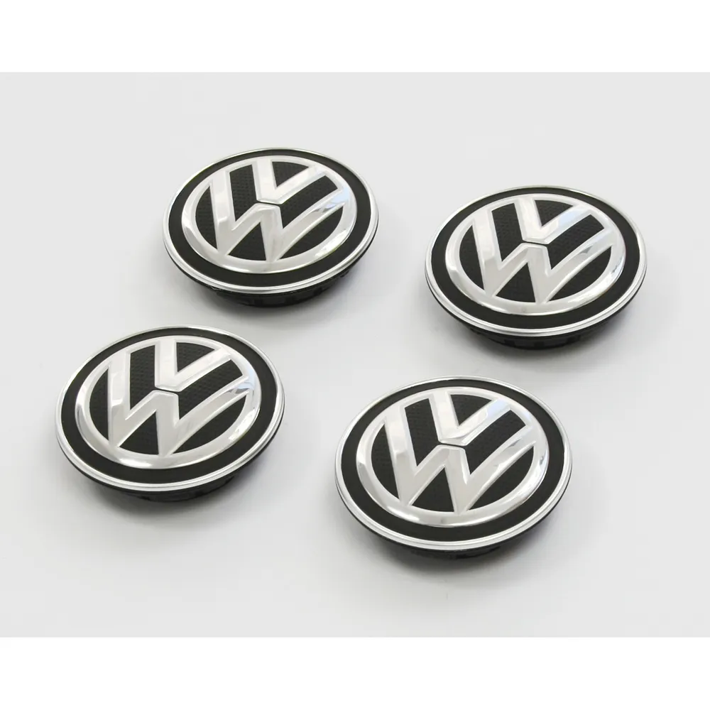 Senterkopper VW Ø 66 mm │ Genuine® kromfarget - sett 4 stk. – bilde 2