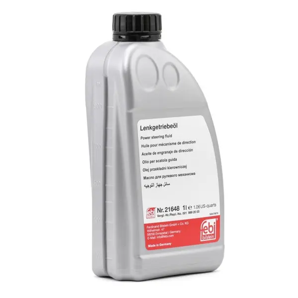 Servoolje Febi Bilstein MB 344.0│  Hydraulikkolje - Hydraulic Power Steering Fluid - 1L Image 3