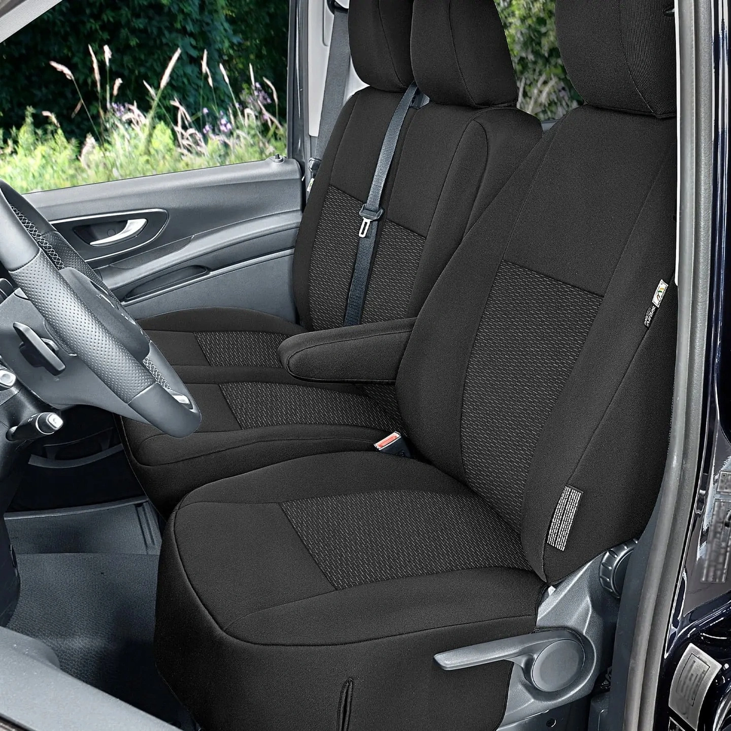 Setetrekk Mercedes-Benz Vito / V-Class (W447) 2014 -> │ Tailored 3-Seater Front Covers