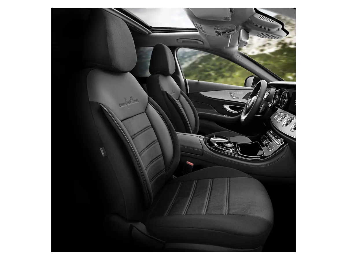 Setetrekk OTOM Comfortline 209 │ Svart / grå - komplett sett 9 deler – bilde 3