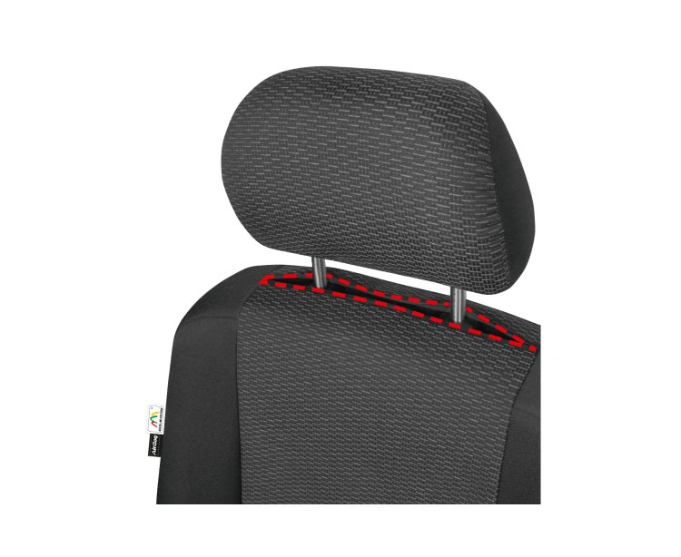 Setetrekk VW Caddy III / IV 2003-2020 │ 1. seterad - Tailored 2-Seater Front Covers – bilde 2