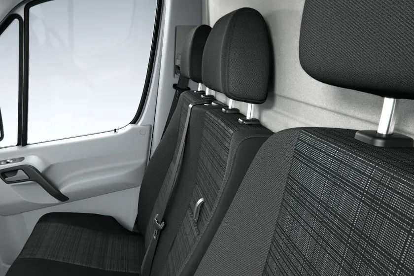 Setetrekk VW T4 T5 T6 Transporter / Multivan / Caravelle │  Premium Seat Covers with Logo Image 3