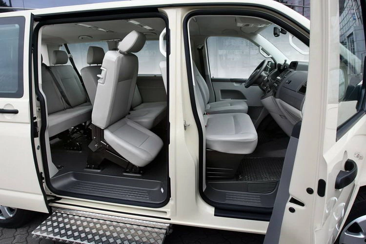 Setetrekk VW T5 / T6 2003 - 2024 │ Transporter - Caravelle - 9 seter - CubE Graphite Edition Image 2