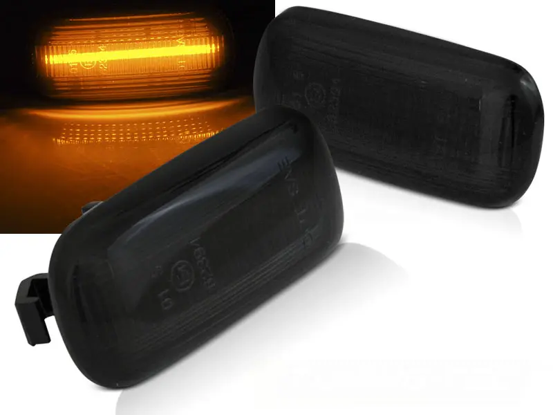 Sideblinklys AUDI A4 (B6 / B7) / TT (8J) / A3 SMOKE LED - sett 2 stk.