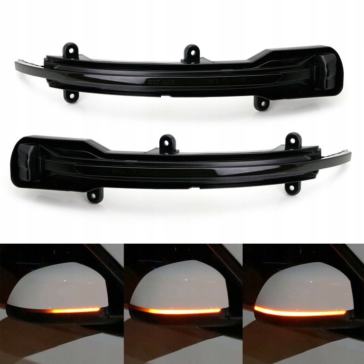 Sideblinklys Audi Q7 4M 2015 - 2019 │ SMOKE SEQ LED