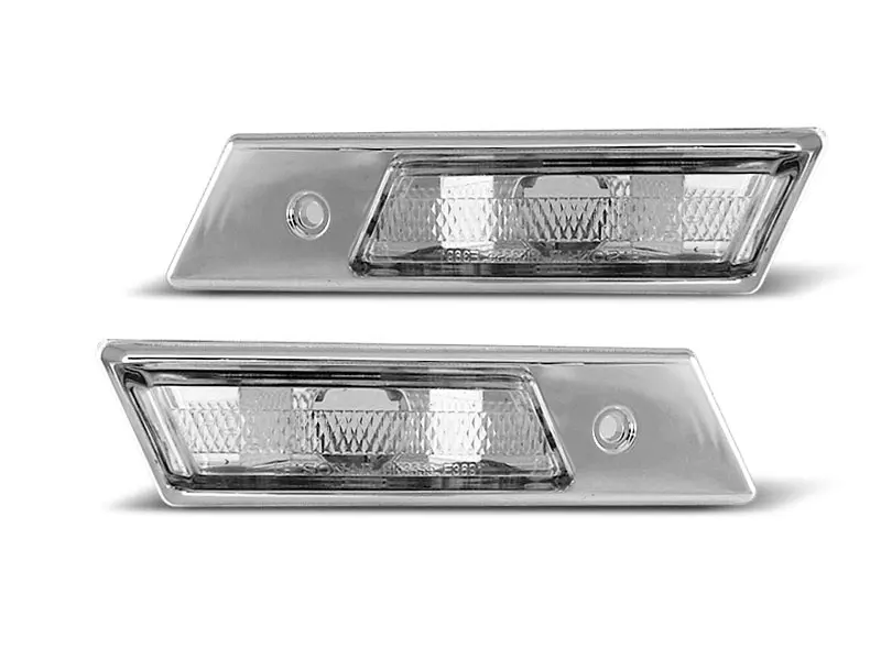 Sideblinklys BMW E34/E32/E36 12.90-09.96 CHROME