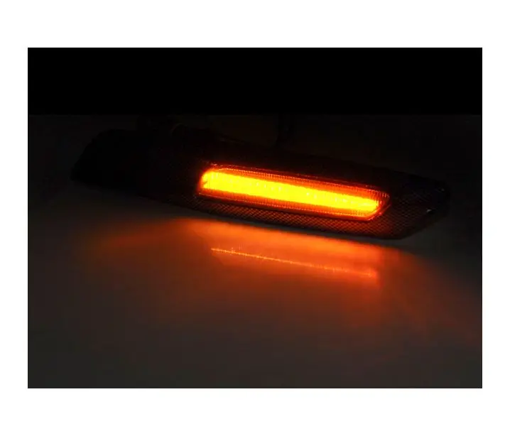Sideblinklys BMW E60/ E90/ E92/ E82 LED F10 STYLE SMOKE SILVER CHROME – bilde 2