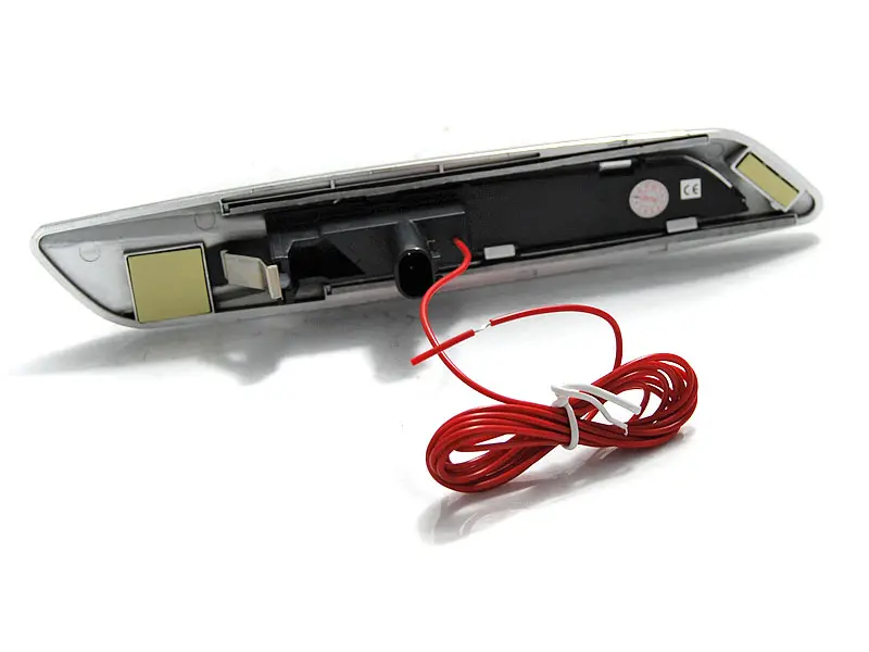 Sideblinklys BMW E60/ E90/ E92/ E82 LED F10 STYLE SMOKE SILVER CHROME – bilde 3