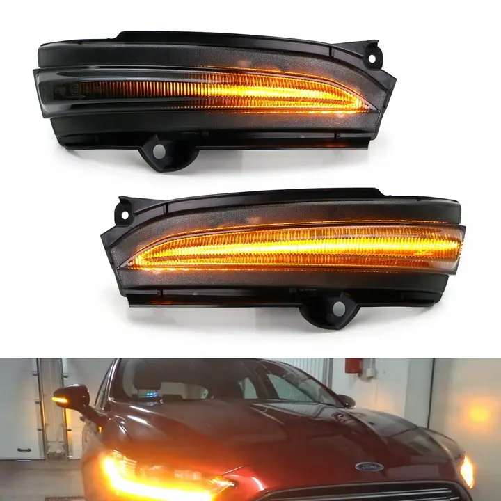 Sideblinklys LED Ford Mondeo V 2014 - 2019 | SMOKE LED SEQ