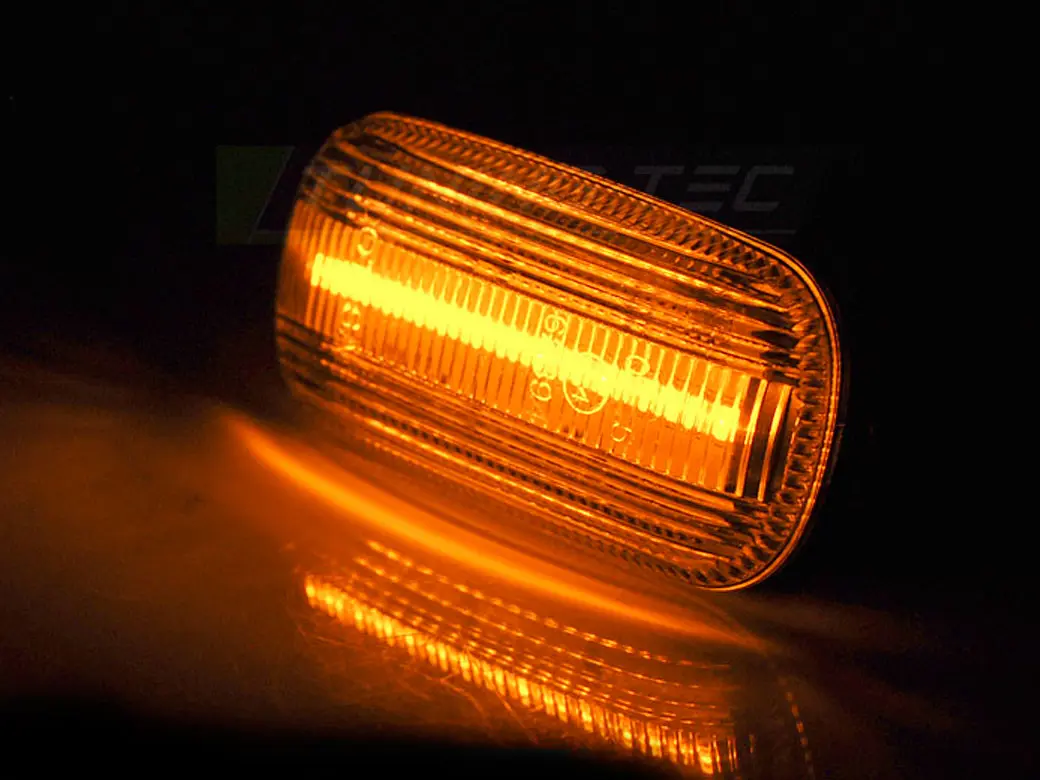 Sideblinklys skjerm LED Dynamisk AUDI A4 / A3/ A6 WHITE LED SEQ – bilde 2