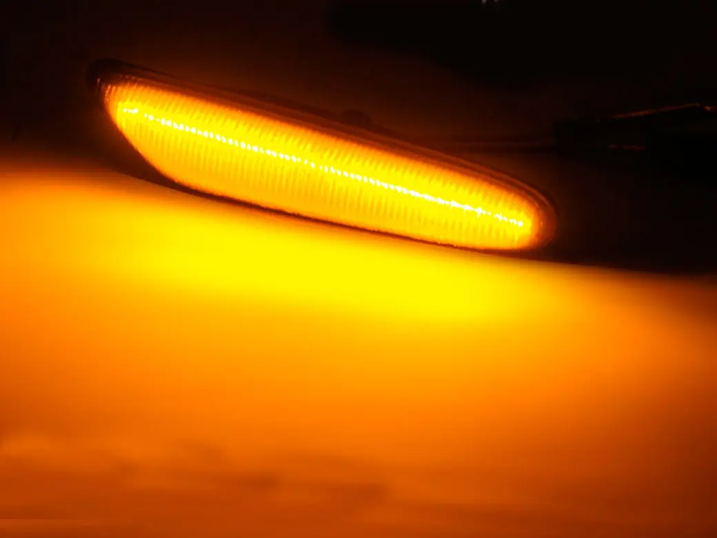 Sideblinklys skjerm LED Dynamisk BMW E46 / E60 / E87 / E90 SMOKE LED SEQ – bilde 2
