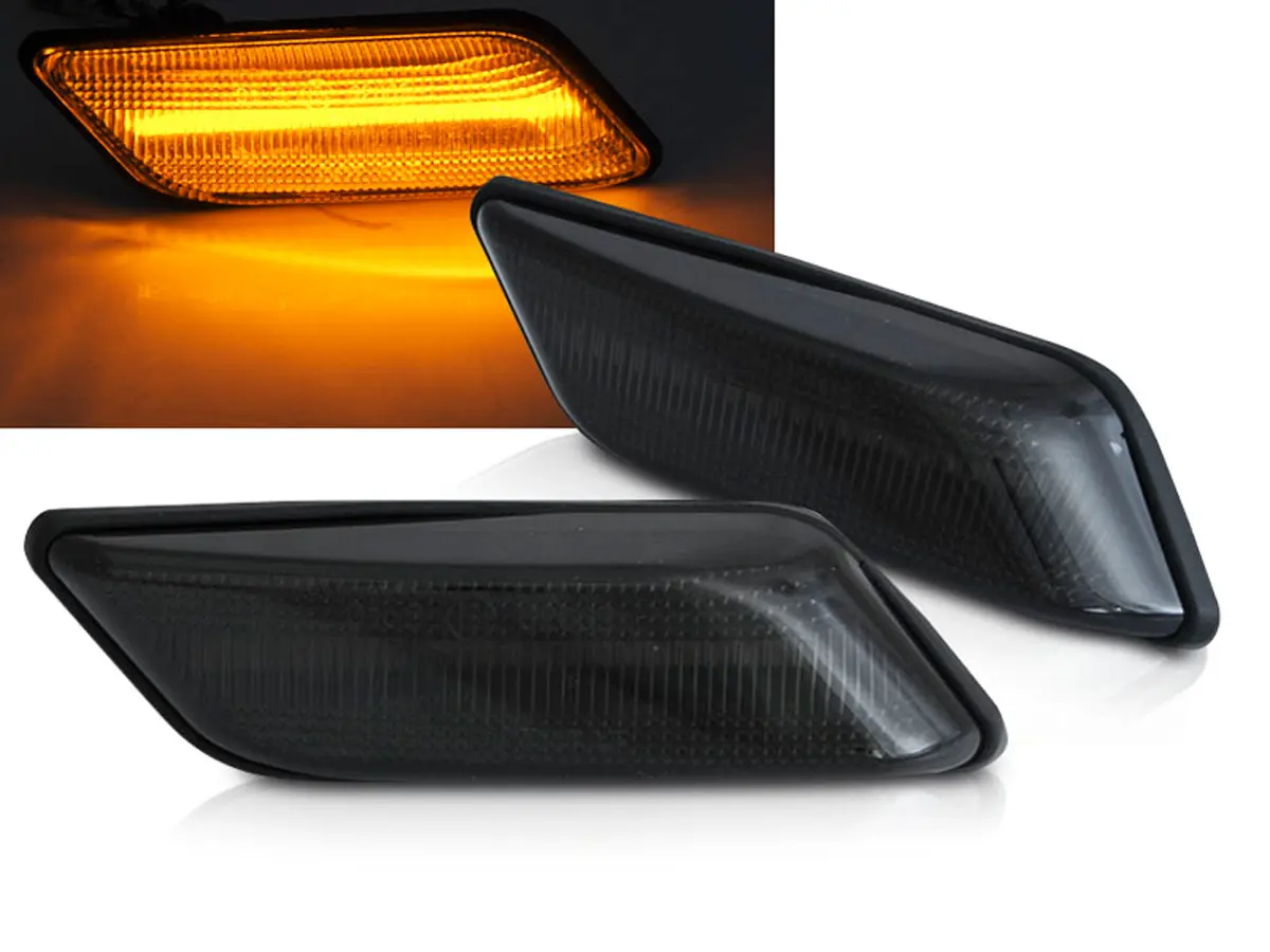Sideblinklys skjerm LED Dynamisk BMW Z3 1996 - 2002 SMOKE LED SEQ
