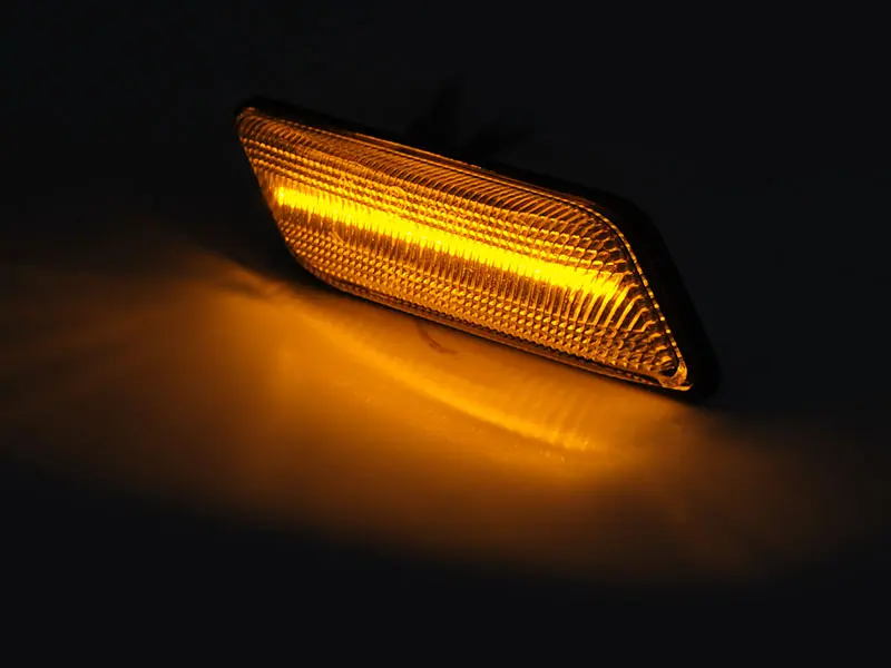 Sideblinklys skjerm LED Dynamisk  BMW Z3 1996-2002 WHITE LED SEQ – bilde 2