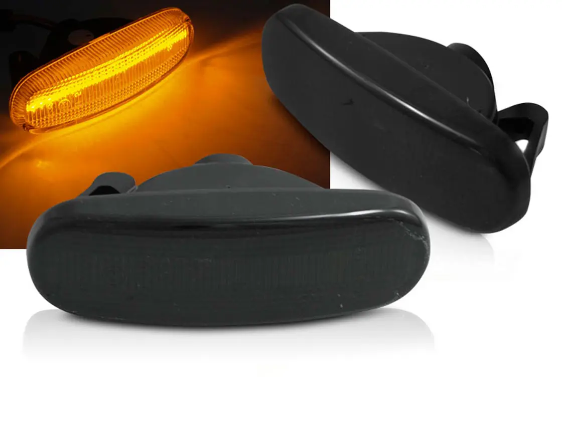 Sideblinklys skjerm LED Dynamisk FIAT PUNTO / PANDA / STILO / IDEA / LINEA / MULTIPLA SMOKE LED SEQ