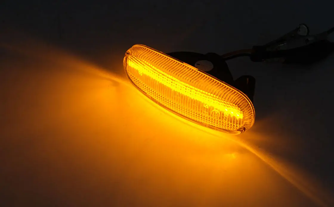 Sideblinklys skjerm LED Dynamisk FIAT PUNTO / PANDA / STILO / IDEA / LINEA / MULTIPLA SMOKE LED SEQ – bilde 2