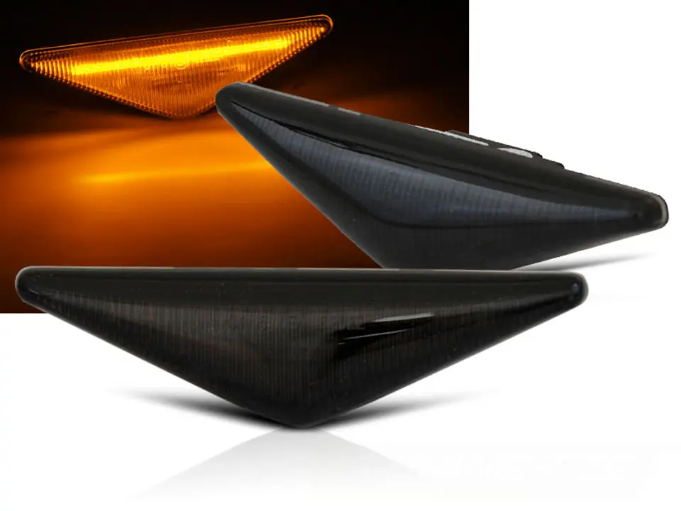 Sideblinklys skjerm LED Dynamisk FORD FOCUS 1998-2004  / Mondeo III 2000 - 2007 | SMOKE LED SEQ