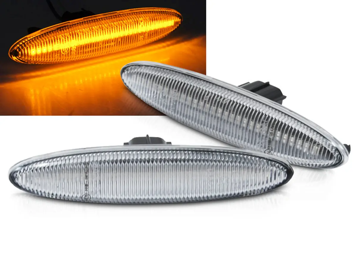 Sideblinklys skjerm LED Dynamisk Lexus IS II 2005 - 2010 │ WHITE LED SEQ