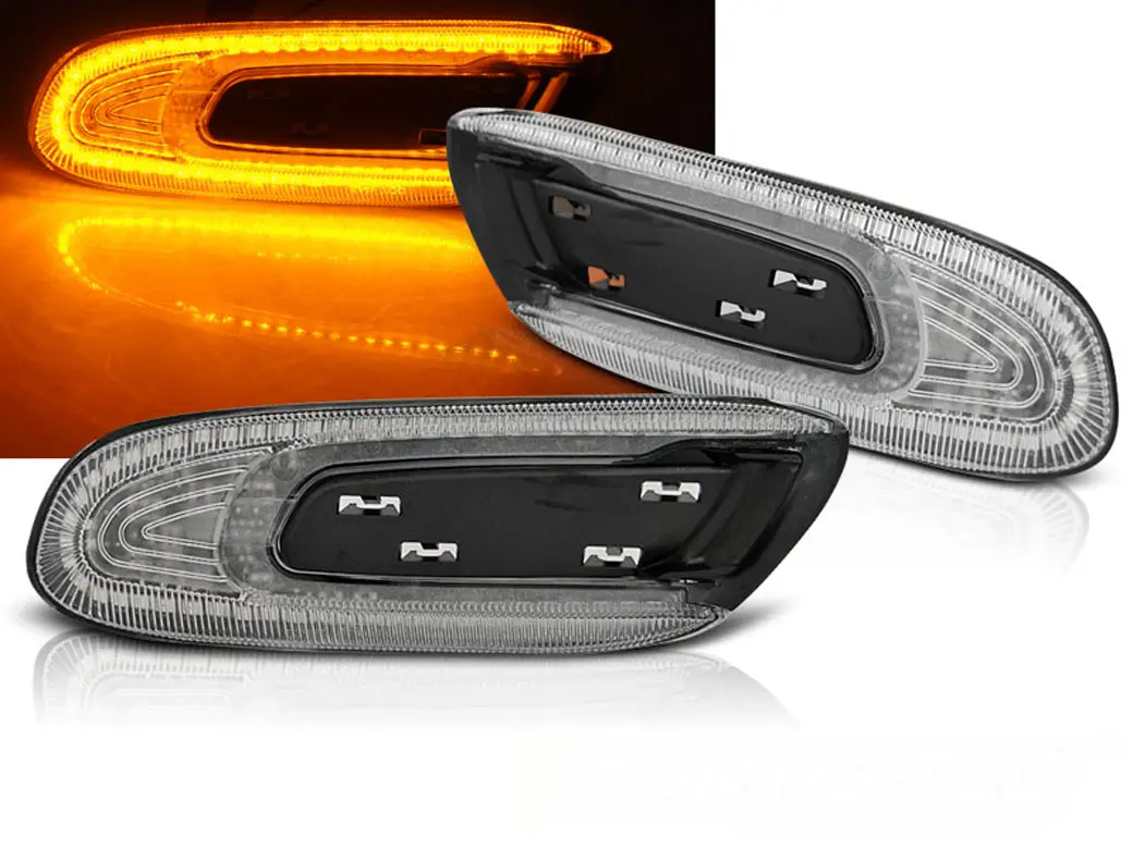 Sideblinklys skjerm LED Dynamisk MINI COOPER (F55 / F56 / F57) 2014 - 2023 WHITE LED SEQ Image 1