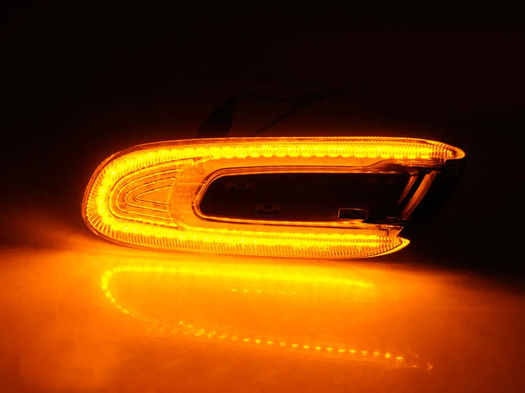 Sideblinklys skjerm LED Dynamisk MINI COOPER (F55 / F56 / F57) 2014 - 2023 WHITE LED SEQ Image 2