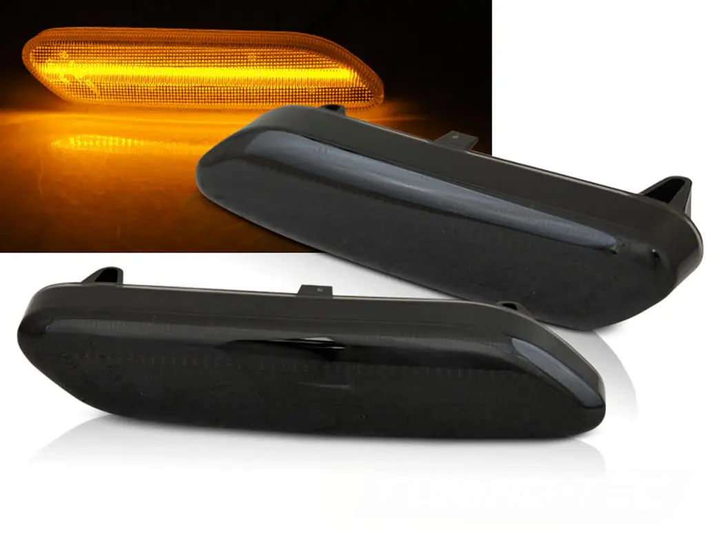 Sideblinklys skjerm LED Dynamisk MINI COUNTRYMAN (R60/ R61) 2010-2016 SMOKE LED SEQ