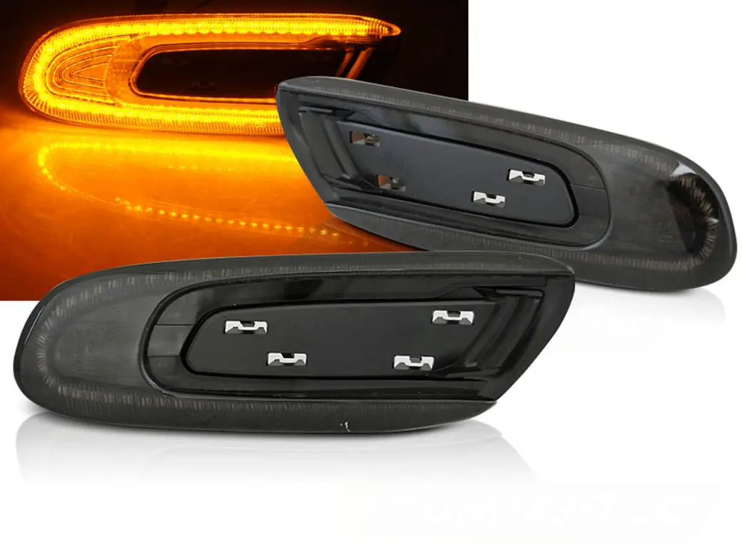 Sideblinklys skjerm LED Dynamisk Mini One III / Cooper III / Cabrio III (F55/F56) 2013 - 2024 │ SMOKE LED SEQ