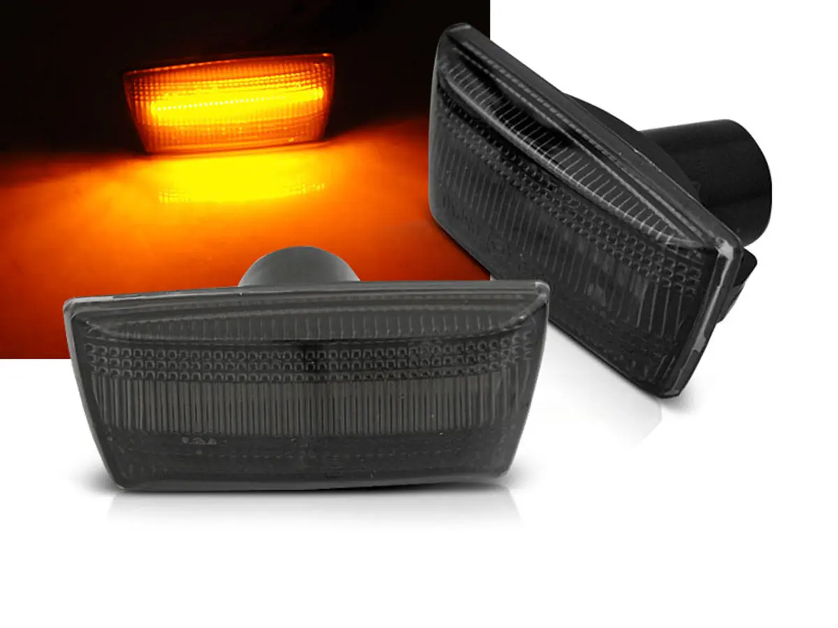 Sideblinklys skjerm LED Dynamisk OPEL ASTRA H/ CORSA D/ INSIGNIA/ ZAFIRA SMOKE LED SEQ
