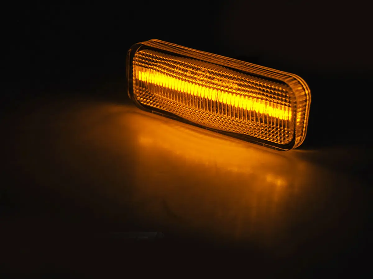 Sideblinklys skjerm LED Dynamisk OPEL OMEGA B 1994-2003 WHITE LED SEQ – bilde 2
