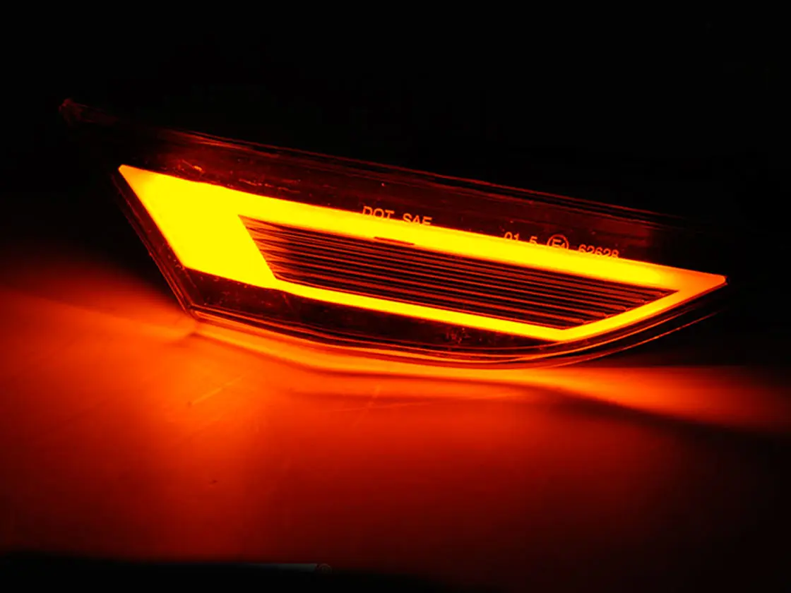 Sideblinklys skjerm LED Dynamisk PORSCHE 911 (991) CARRERA / Boxster / Cayman WHITE LED SEQ – bilde 2