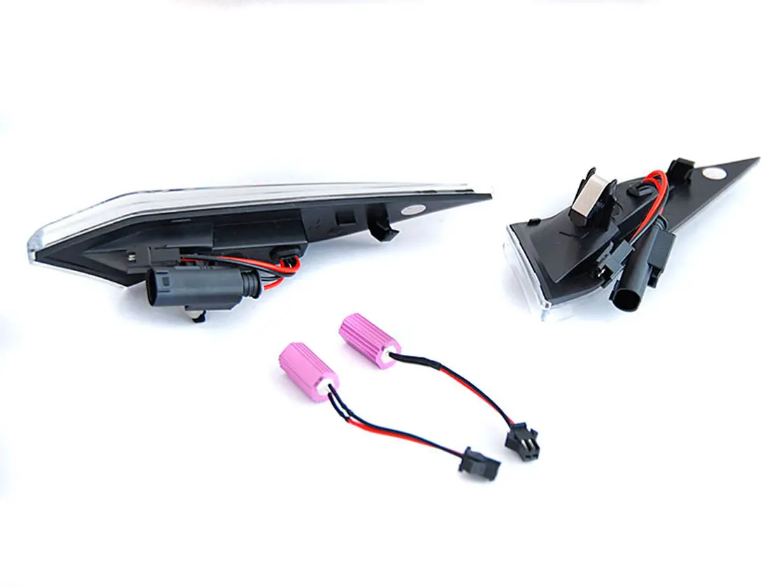 Sideblinklys skjerm LED Dynamisk PORSCHE 911 (991) CARRERA / Boxster / Cayman WHITE LED SEQ – bilde 3