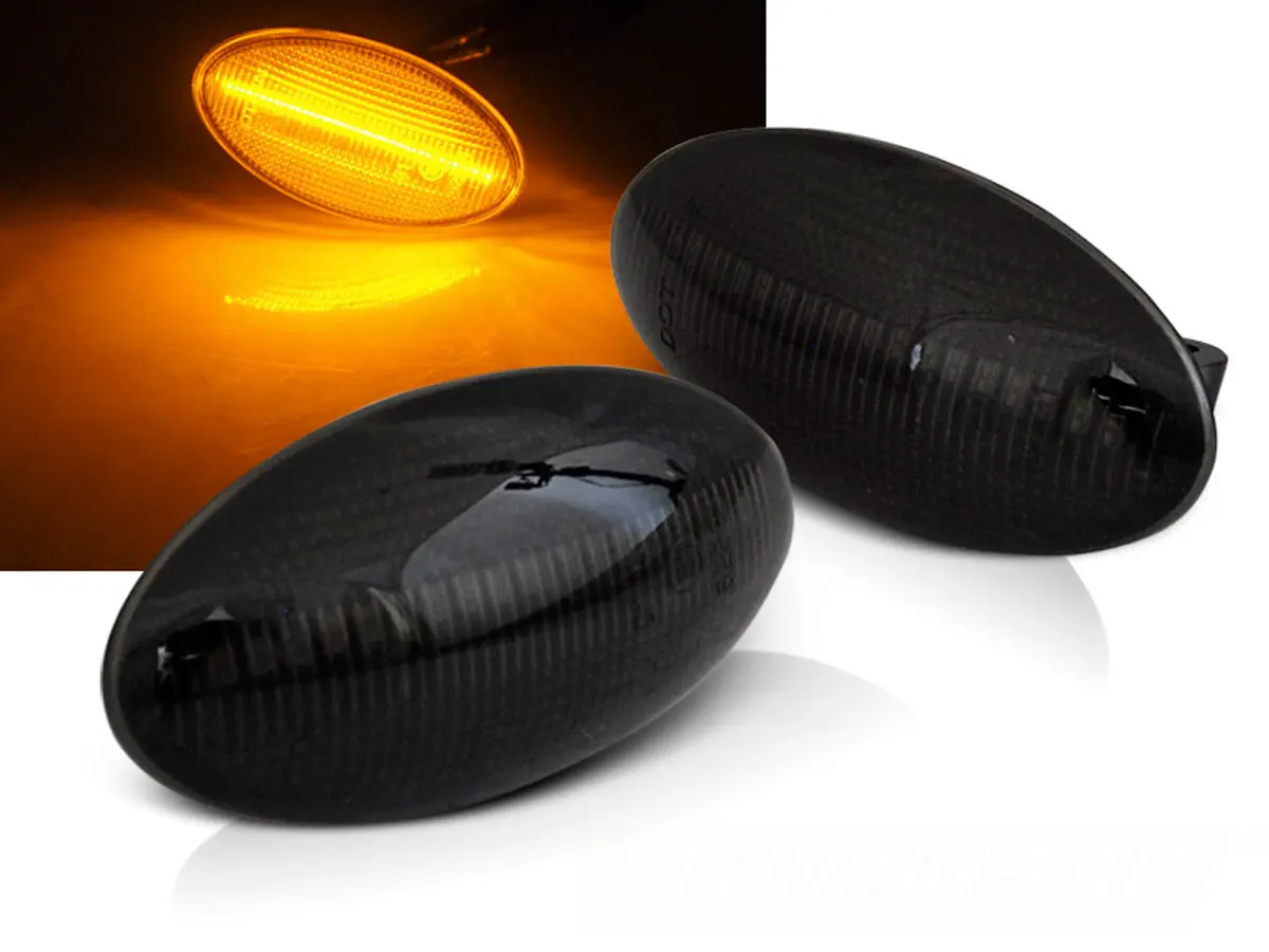 Sideblinklys skjerm LED Dynamisk SUZUKI / OPEL / Fiat LED SMOKE SEQ