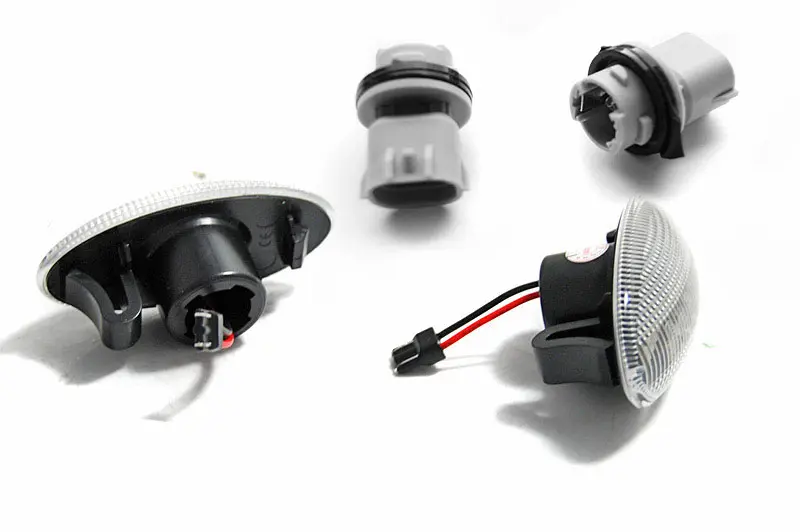 Sideblinklys skjerm LED Dynamisk SUZUKI / OPEL / Fiat LED WHITE SEQ – bilde 2