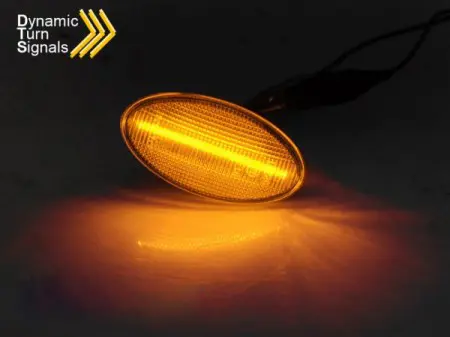 Sideblinklys skjerm LED Dynamisk SUZUKI / OPEL / Fiat LED WHITE SEQ – bilde 3