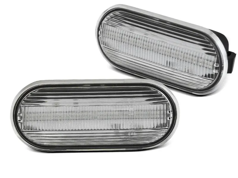 Sideblinklys skjerm LED Dynamisk VW GOLF / BORA/ IBIZA / TOLEDO WHITE LED SEQ – bilde 4