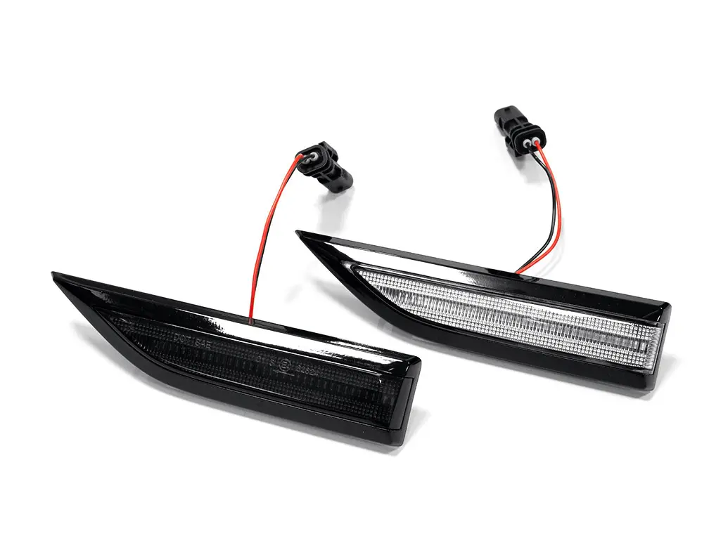 Sideblinklys skjerm LED Dynamisk VW T6 2015 - 2019 │ LED BLACK WHITE SEQ – bilde 4